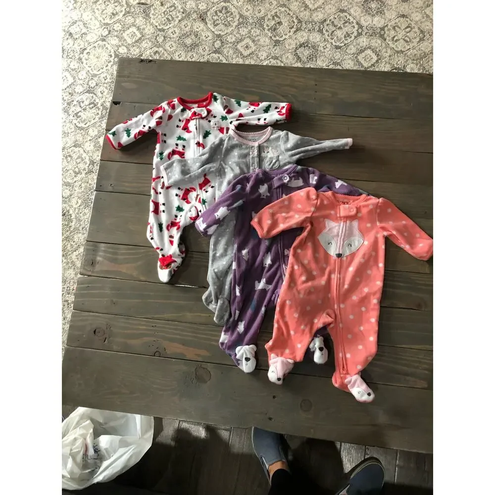 39 piece baby girls Carters clothes size 3 months